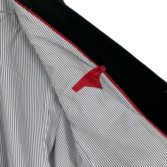 J.Crew Blazer Parke Velvet‎ Black Jacket Women’s Size 22 - Picture 8 of 10